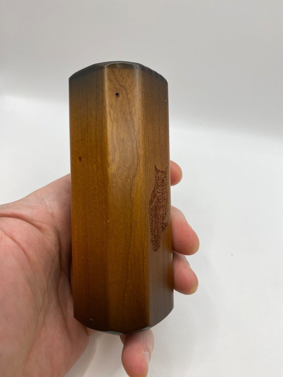 Genuinely Amish Crafted Owl Hooter / Owl Call - Wooden - Turkey Locator Call !
