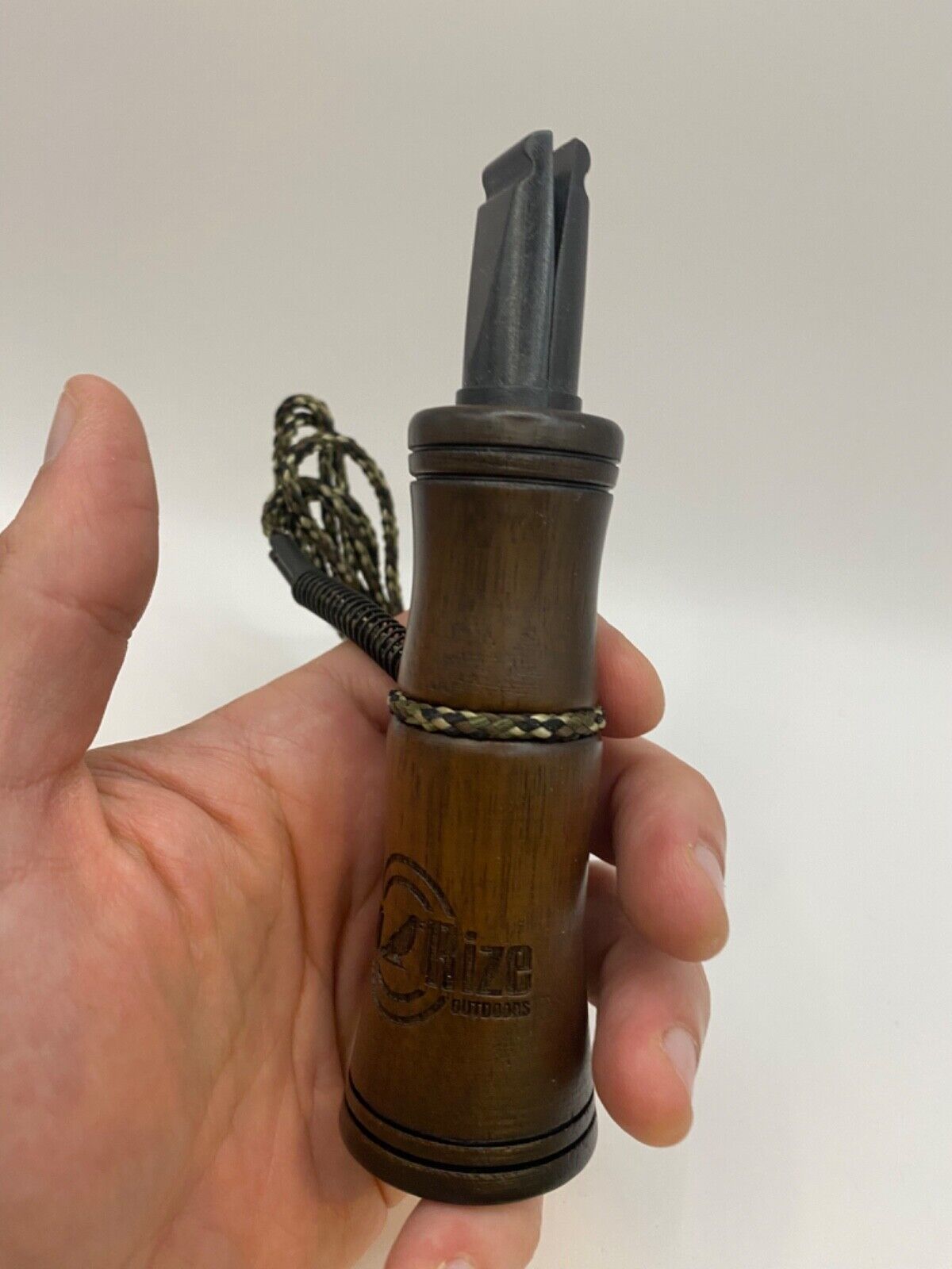 Wooden Amish Crafted Son Rize Crow Call - Big, Full Sound