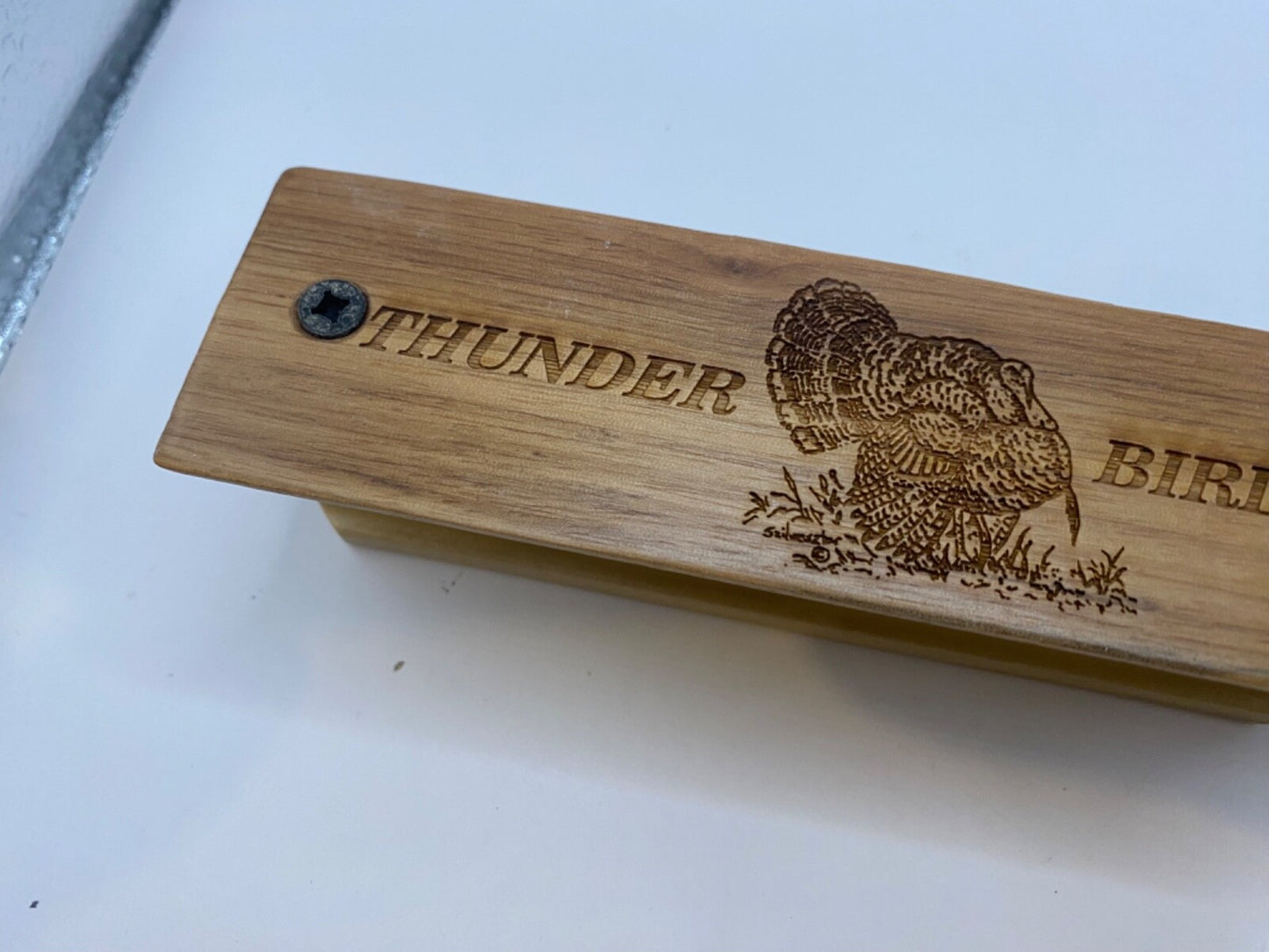 Wooden Amish Crafted Limited "Thunder Bird Turkey Box Call - 2024, New!