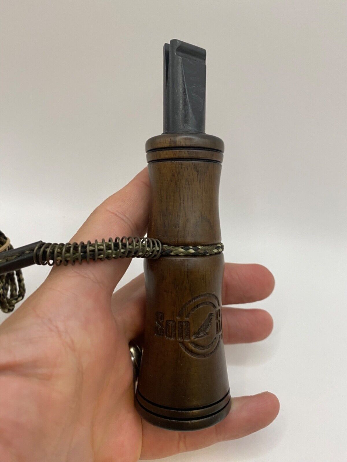 Wooden Amish Crafted Son Rize Crow Call - Big, Full Sound