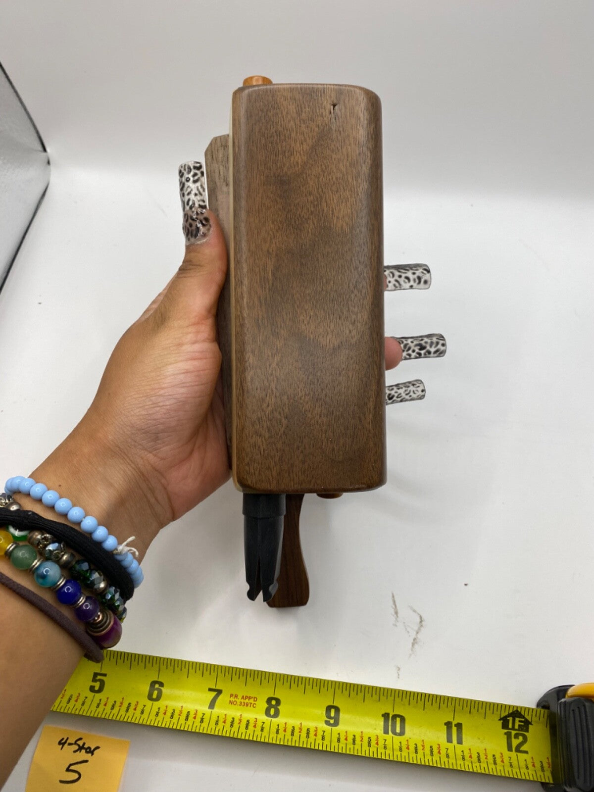 Genuinely Amish Crafted "Four Star" Combo Turkey Box Call - Crow, Owl, Hawk!