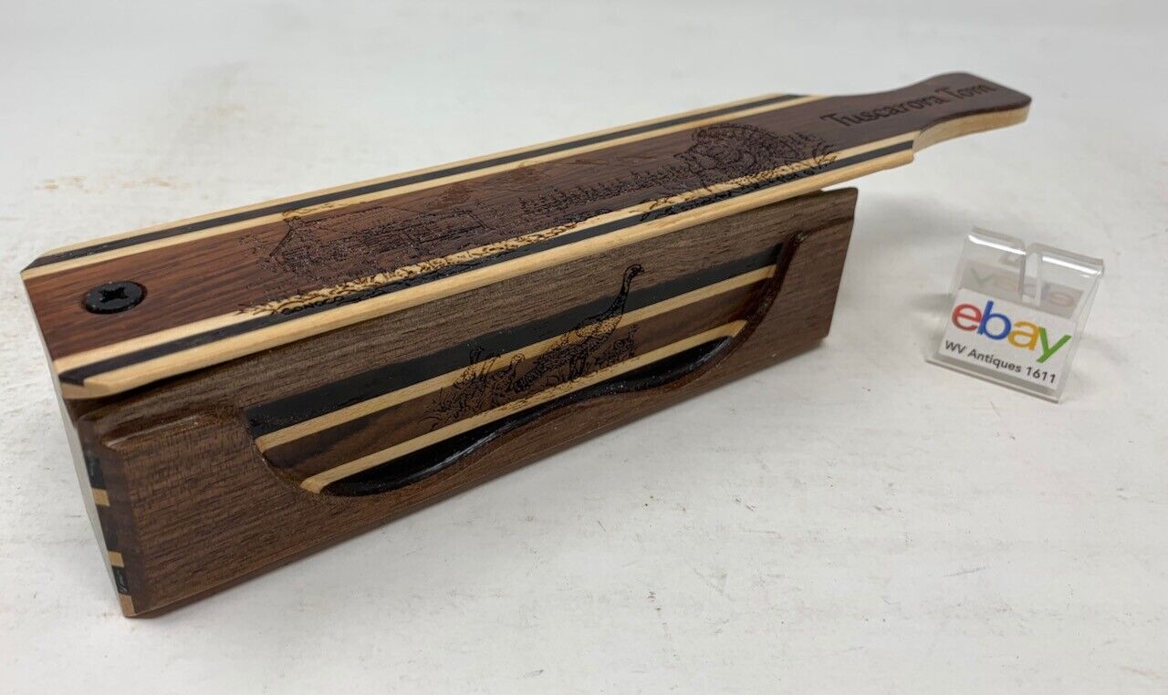 Genuinely Amish Crafted "Tuscarora Tom" Turkey Box Call