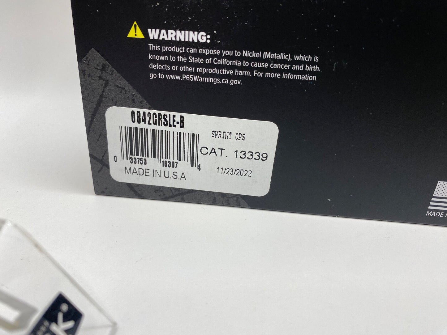 Buck USA 842 Sprint Ops Pro 2022 Limited Edition Knife with Pocket Clip, S45VN !