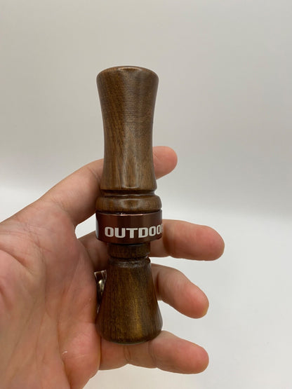 Wooden Amish Crafted Son Rize Duck Call - Big, Full Sound - New, Unused!