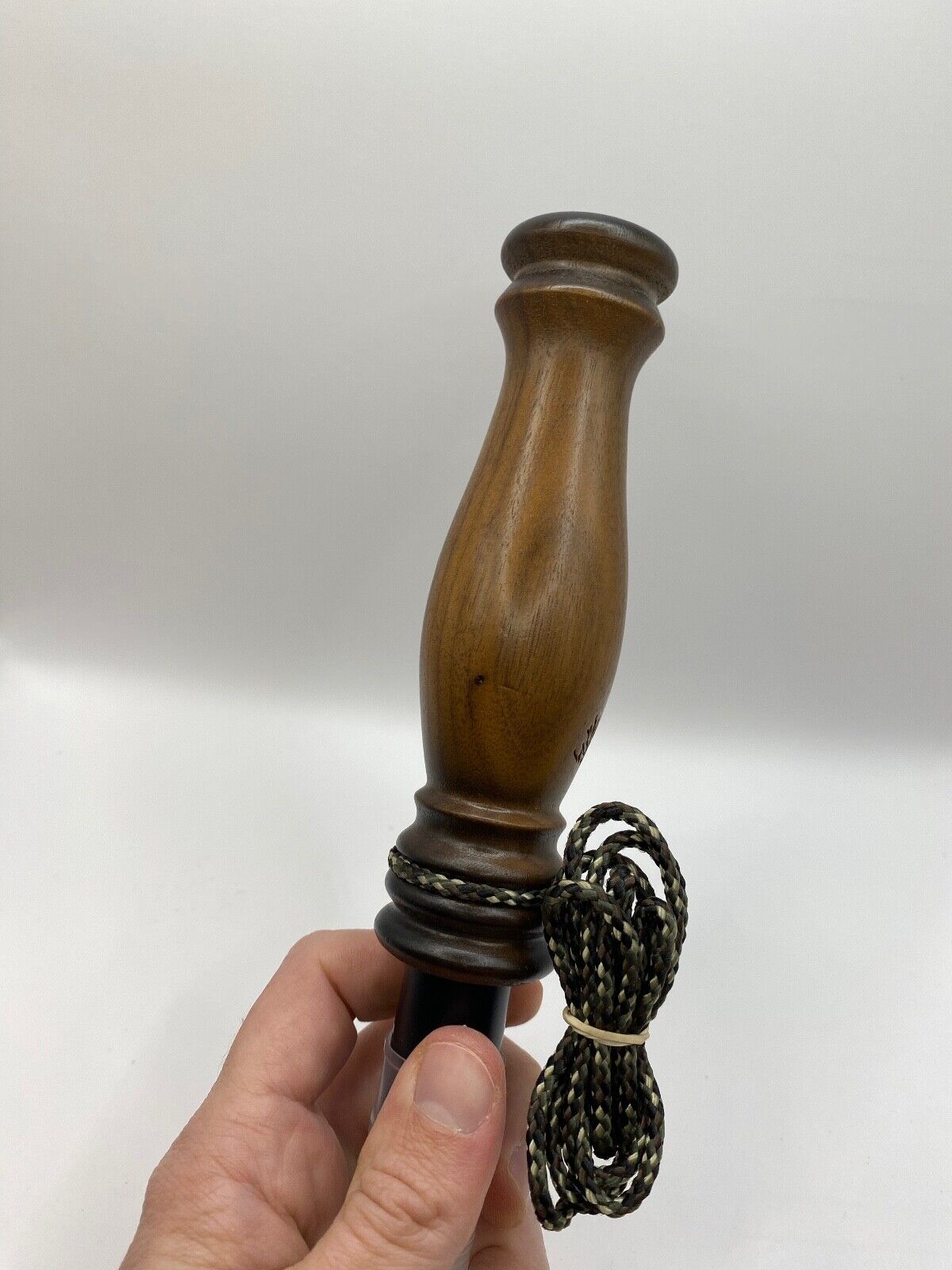 Genuinely Amish Crafted Wooden Elk Bugle Call with Lanyard