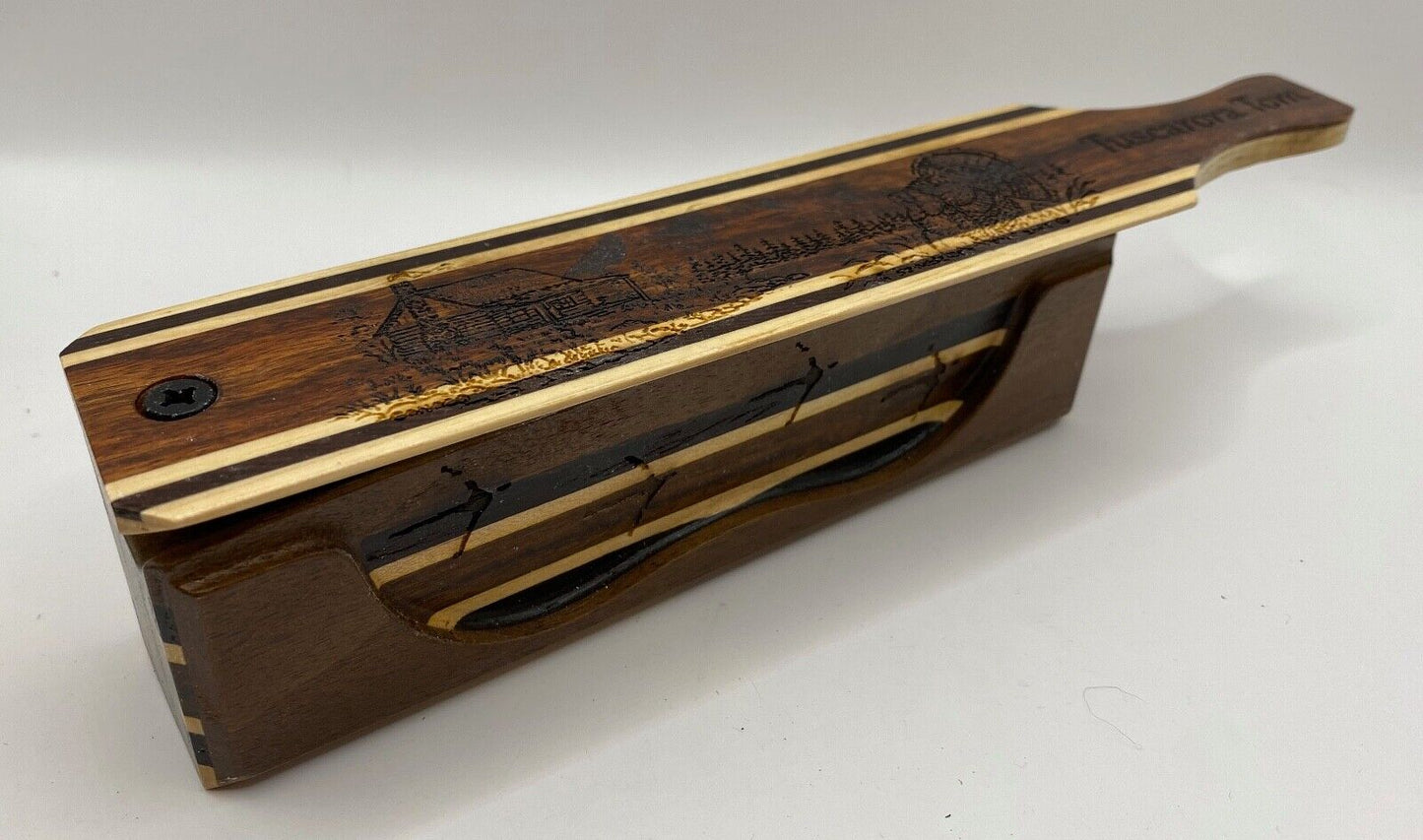 Genuinely Amish Crafted "Tuscarora Tom" Turkey Box Call