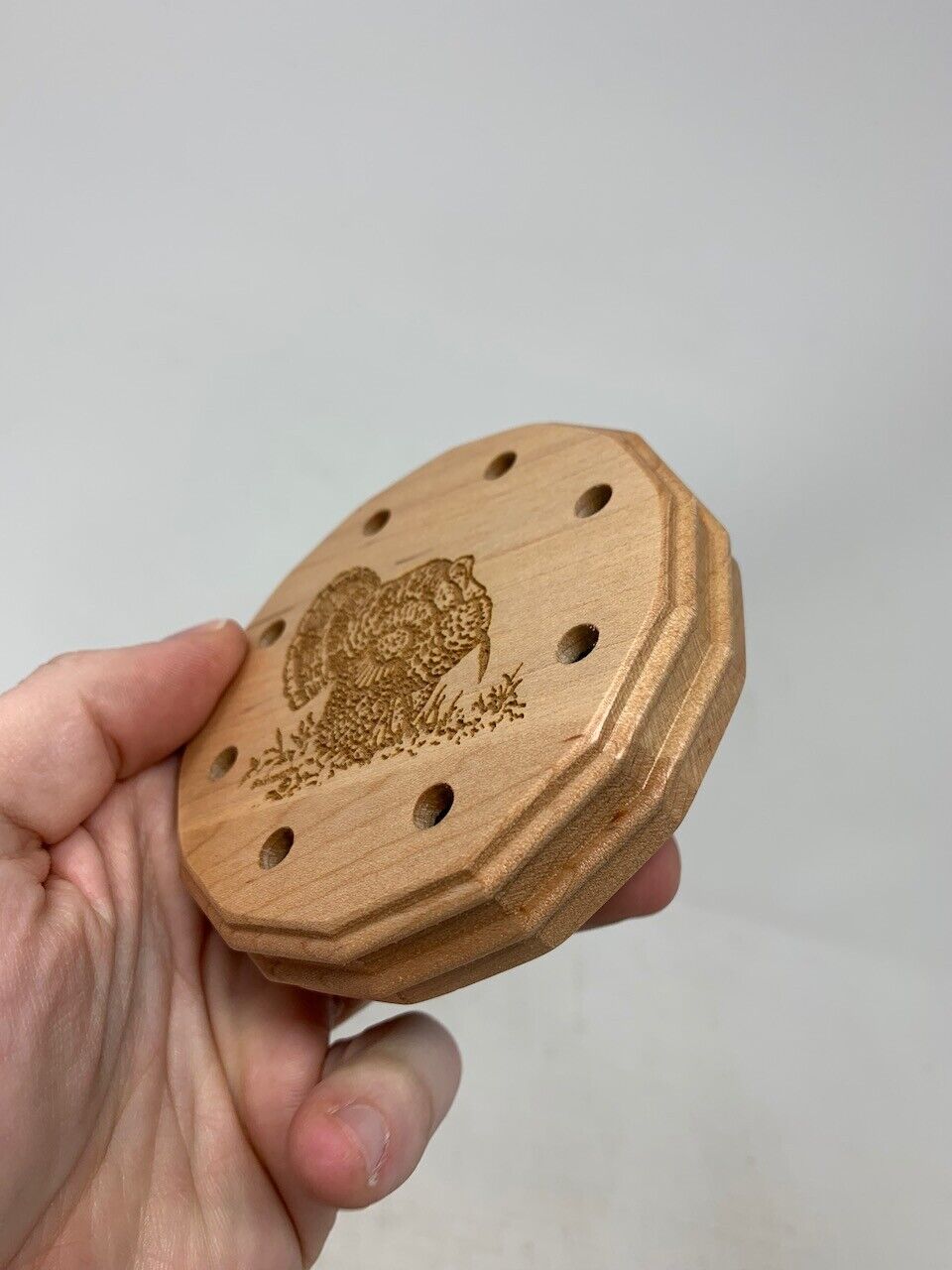 Genuinely Amish Crafted Turkey Friction Call with Striker