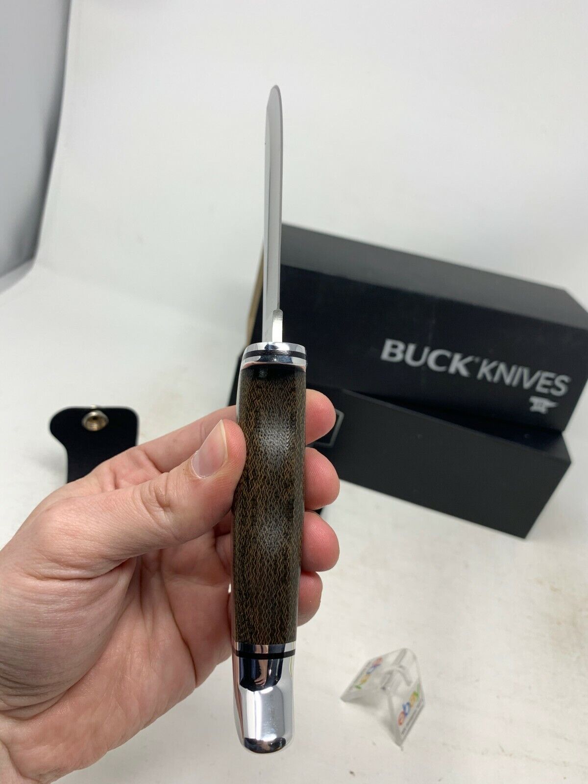Buck USA 103 Skinner PRO with Sheath, Single Blade, Micarta Handle, S35VN New
