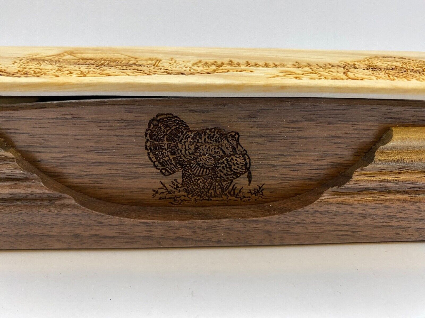 Genuinely Amish Crafted "Half Moon" Turkey Box Call