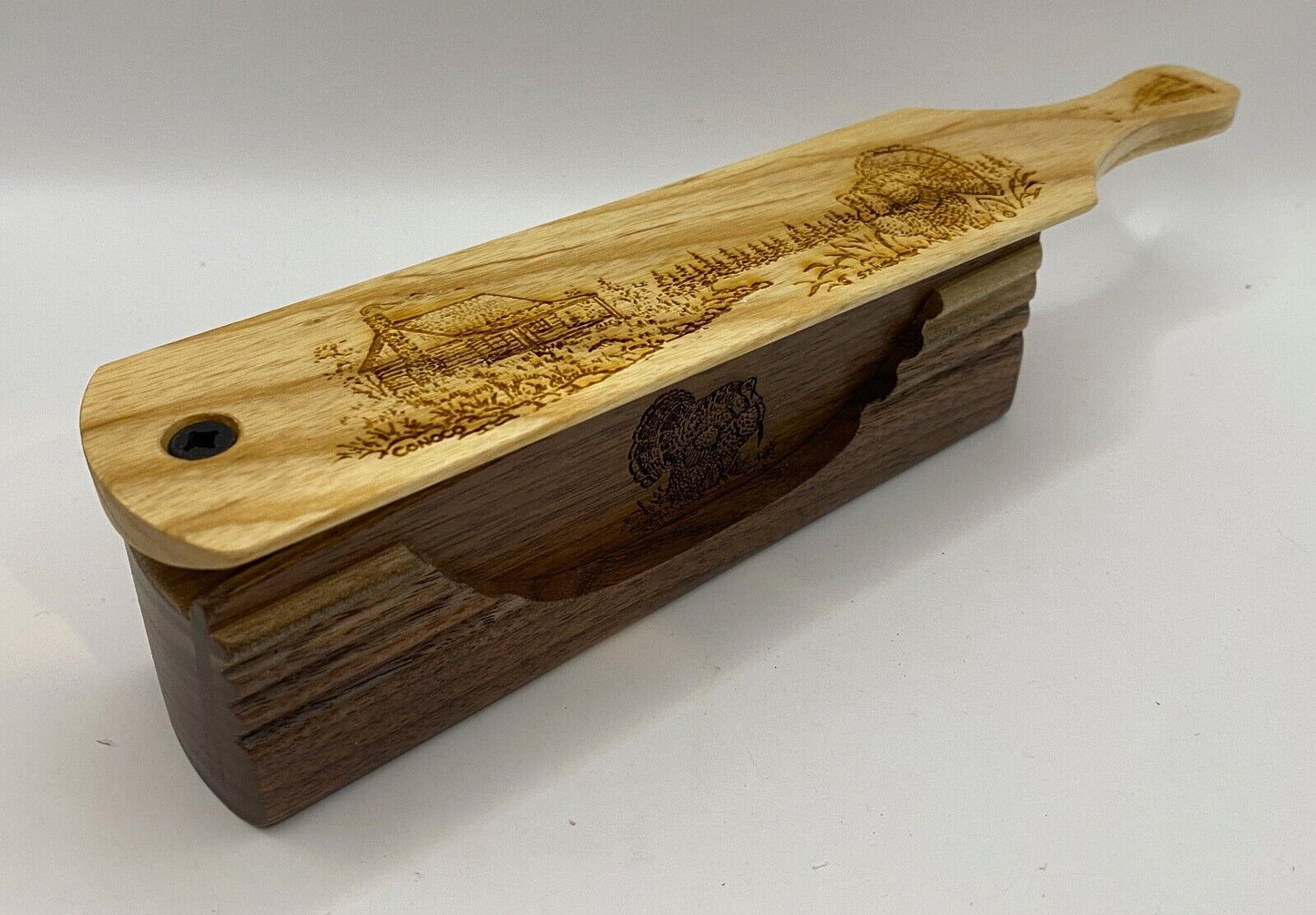 Genuinely Amish Crafted "Half Moon" Turkey Box Call