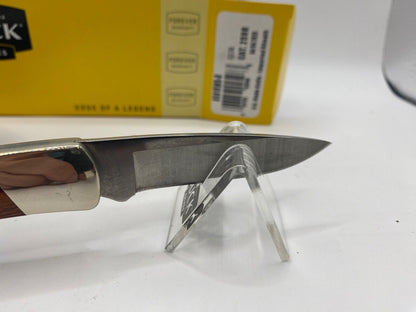 Buck USA 501 Squire Folding Pocket Knife with Sheath - New!