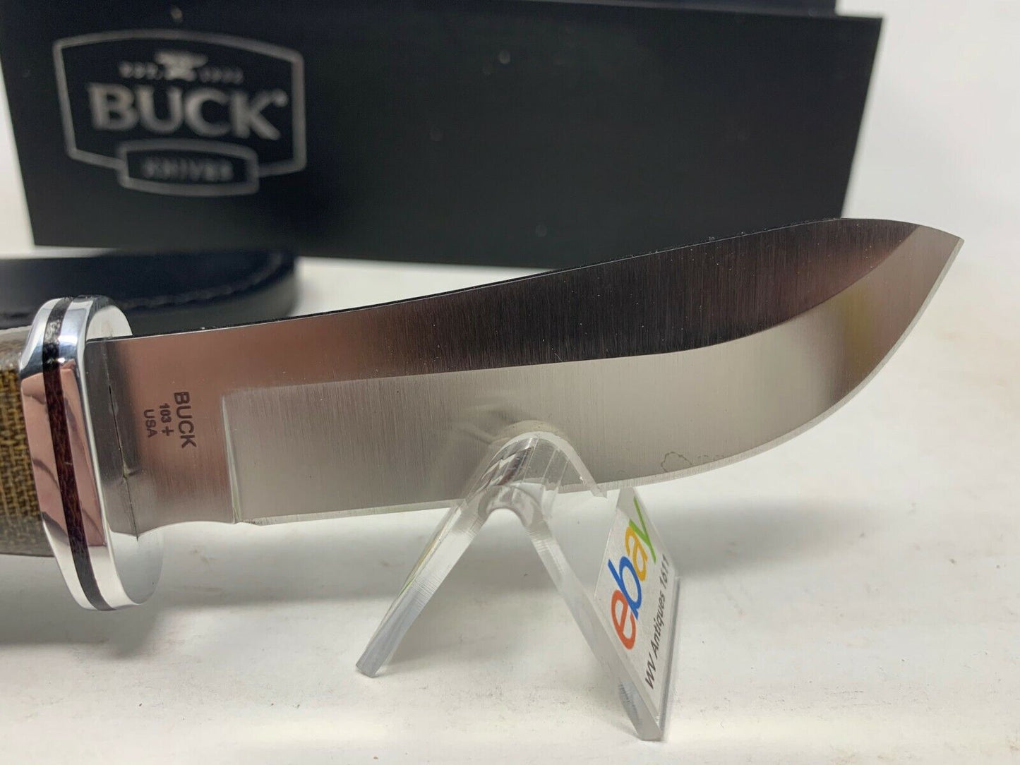 Buck USA 103 Skinner PRO with Sheath, Single Blade, Micarta Handle, S35VN New