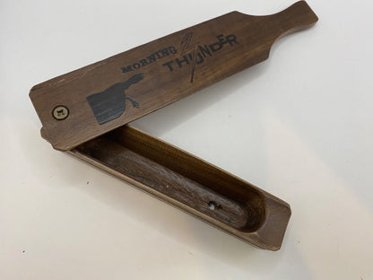 Wooden Amish Crafted "Morning Thunder" Limited Edition 2024 Turkey Box Call
