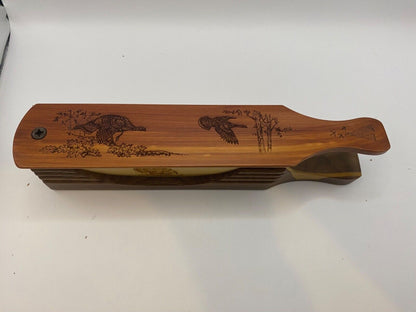 Genuinely Amish Crafted "Handle Half Moon" Turkey Box Call