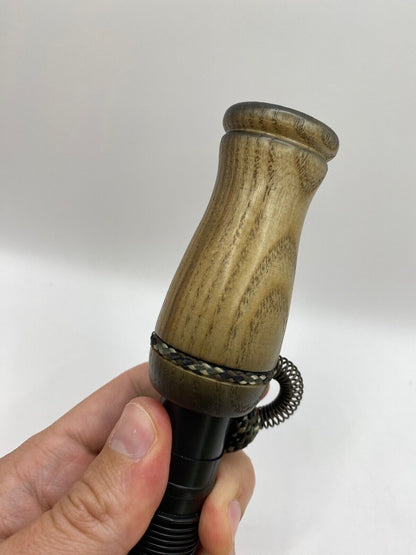 Genuinely Amish Crafted Wooden Coyote Howler Call with Lanyard