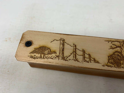 Genuinely Amish Crafted "Old Faithful" Turkey Box Call