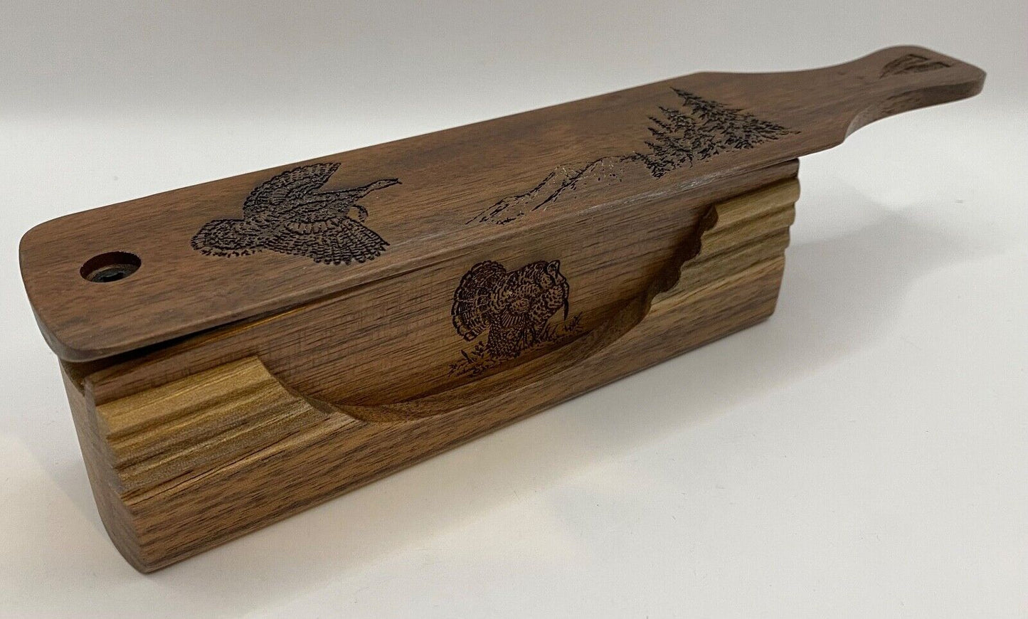 Genuinely Amish Crafted "Half Moon" Turkey Box Call