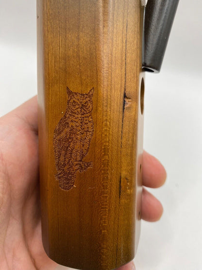 Genuinely Amish Crafted Owl Hooter / Owl Call - Wooden - Turkey Locator Call !