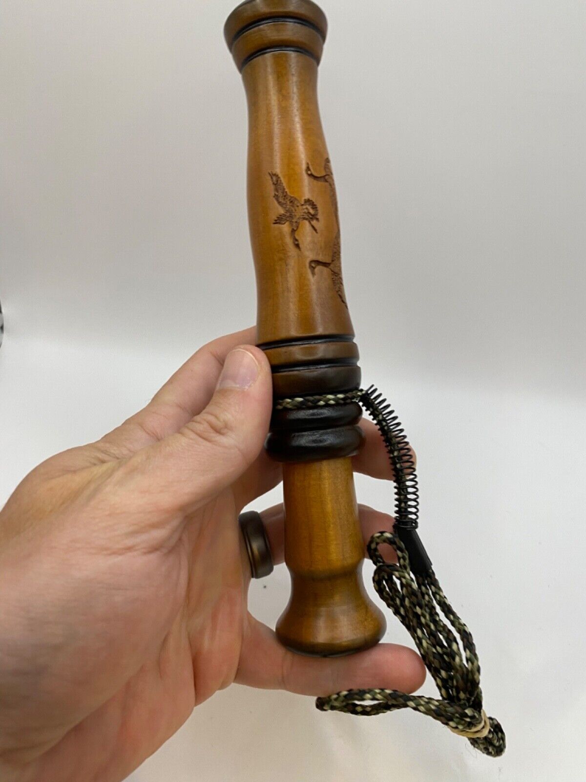 Genuinely Amish Crafted Goose Call with Lanyard - Honker