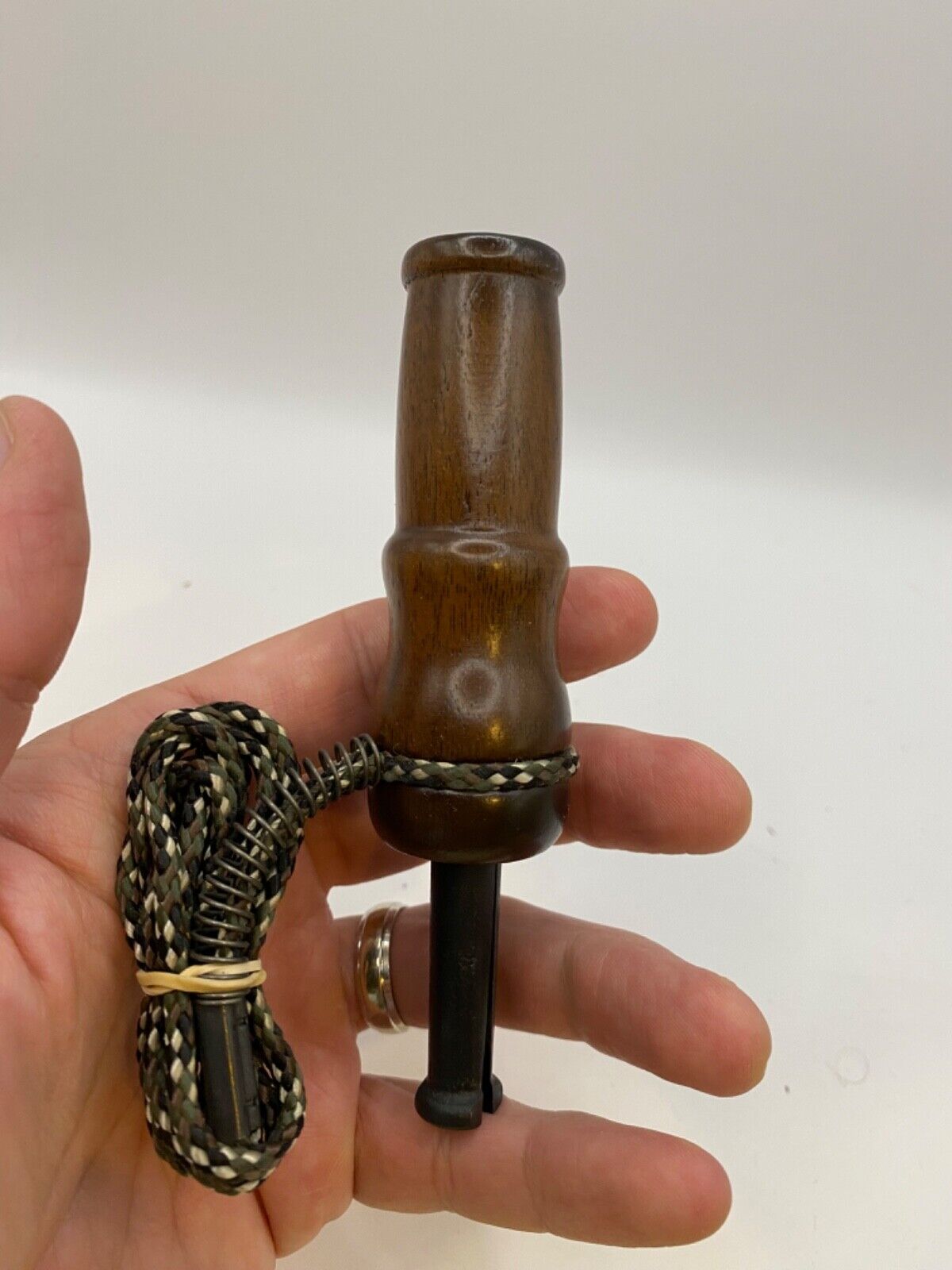 Genuinely Amish Crafted Female Elk Cow Call with Lanyard