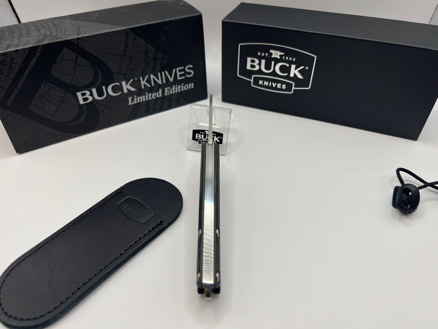 Buck USA 250 Saunter 2022 Legacy Collection Knife - Marble Carbon Fiber, S35VN