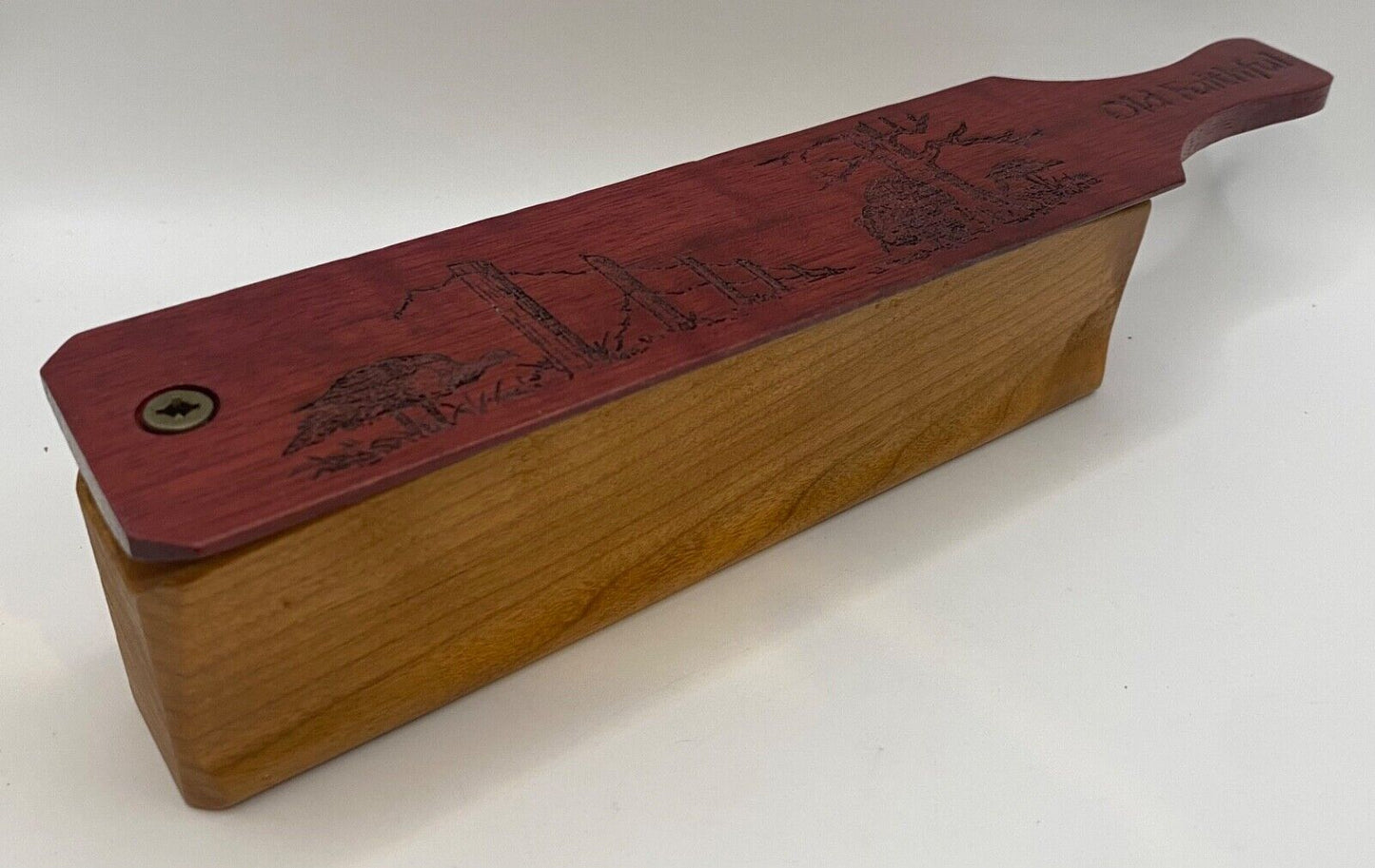 Genuinely Amish Crafted "Old Faithful" Turkey Box Call