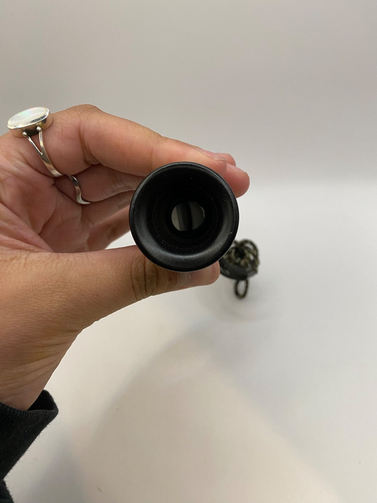 Genuinely Amish Crafted Wooden Coyote Howler Call with Lanyard - New, Unused!