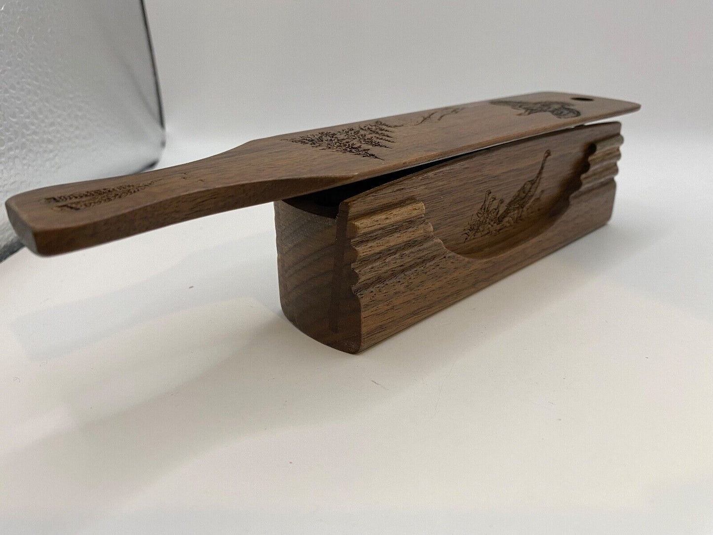 Genuinely Amish Crafted "Half Moon" Turkey Box Call