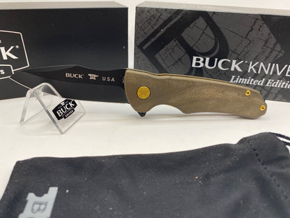 Buck USA 842 Sprint Ops Pro 2022 Limited Edition Knife with Pocket Clip, S45VN !