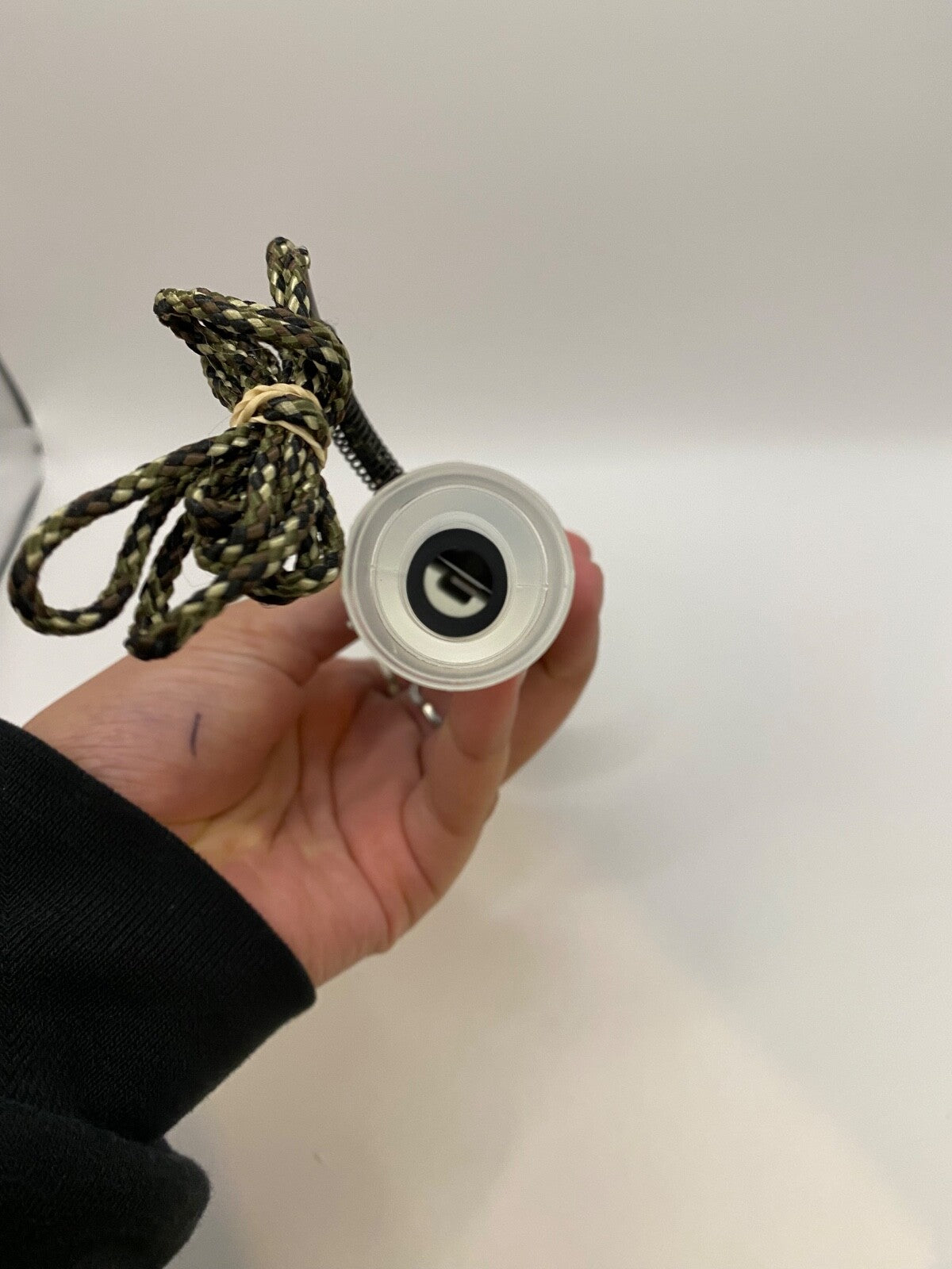 Genuinely Amish Crafted Wooden Coyote Howler Call with Lanyard - New, Unused!