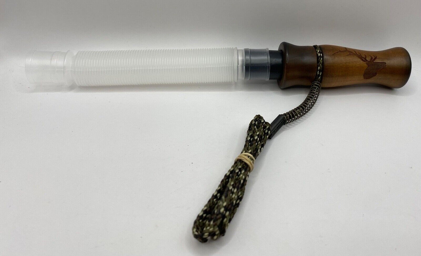 Genuinely Amish Crafted Wooden Elk Bugle Call with Lanyard
