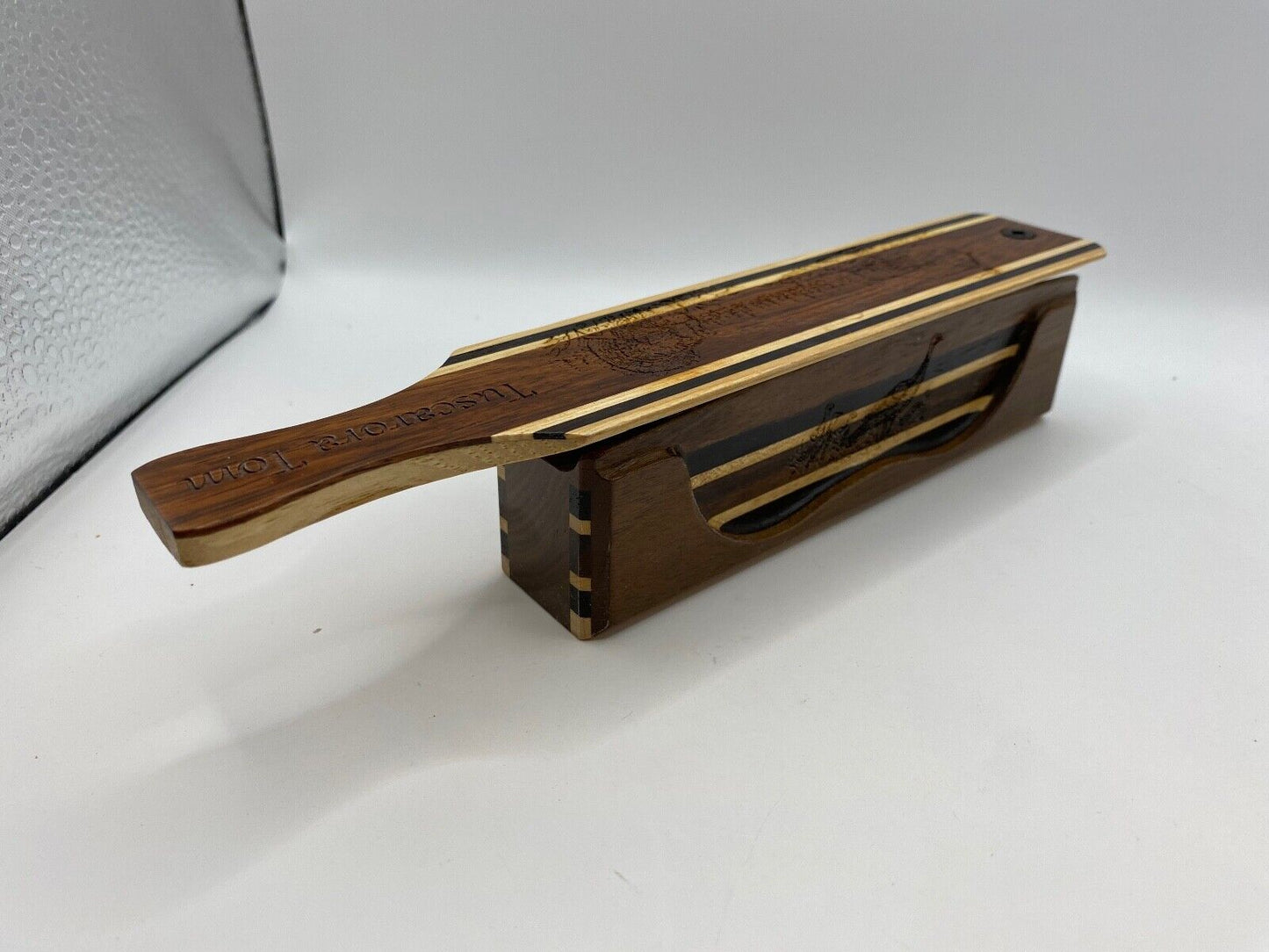Genuinely Amish Crafted "Tuscarora Tom" Turkey Box Call