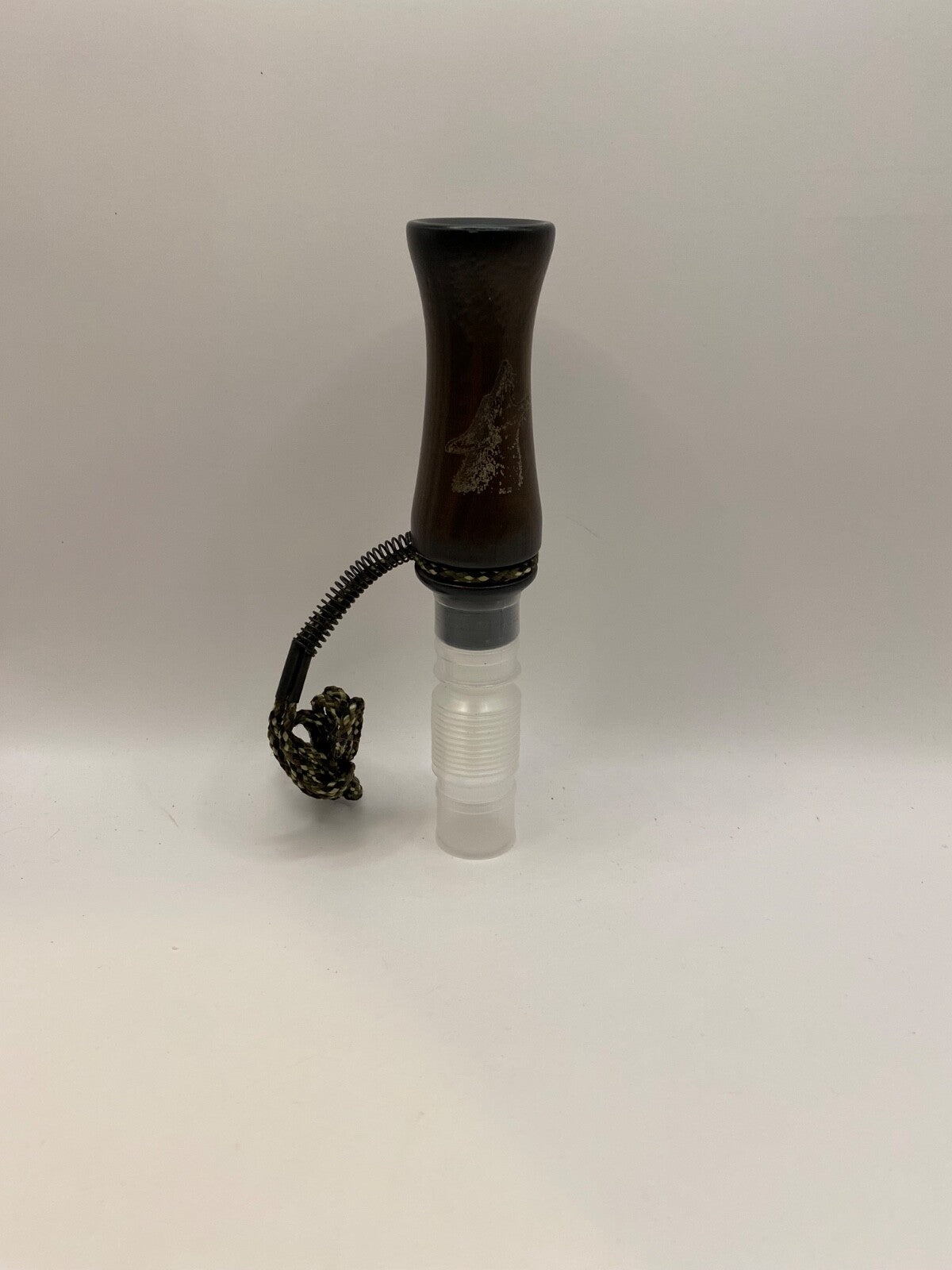 Genuinely Amish Crafted Wooden Coyote Howler Call with Lanyard - New, Unused!