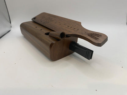 Genuinely Amish Crafted "Four Star" Combo Turkey Box Call - Crow, Owl, Hawk!