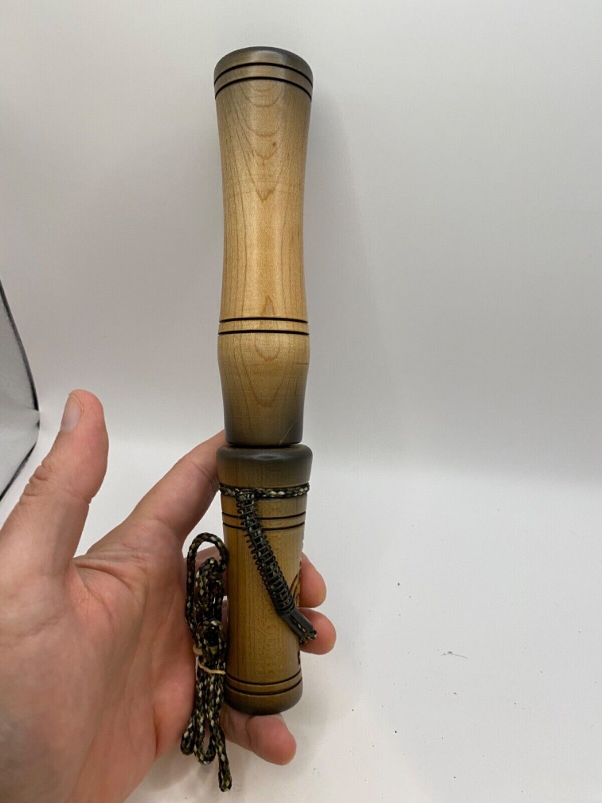Wooden Amish Crafted Son Rize Buck / Deer Grunt Call - All Wood, Deep Sound!