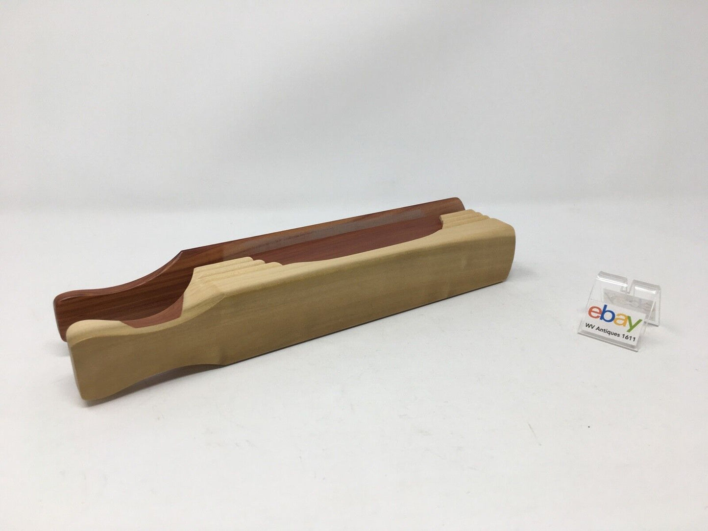Wooden Amish Crafted "10" Handle Half Moon" Turkey Box Call