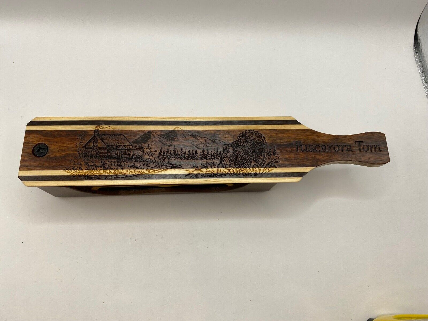 Genuinely Amish Crafted "Tuscarora Tom" Turkey Box Call