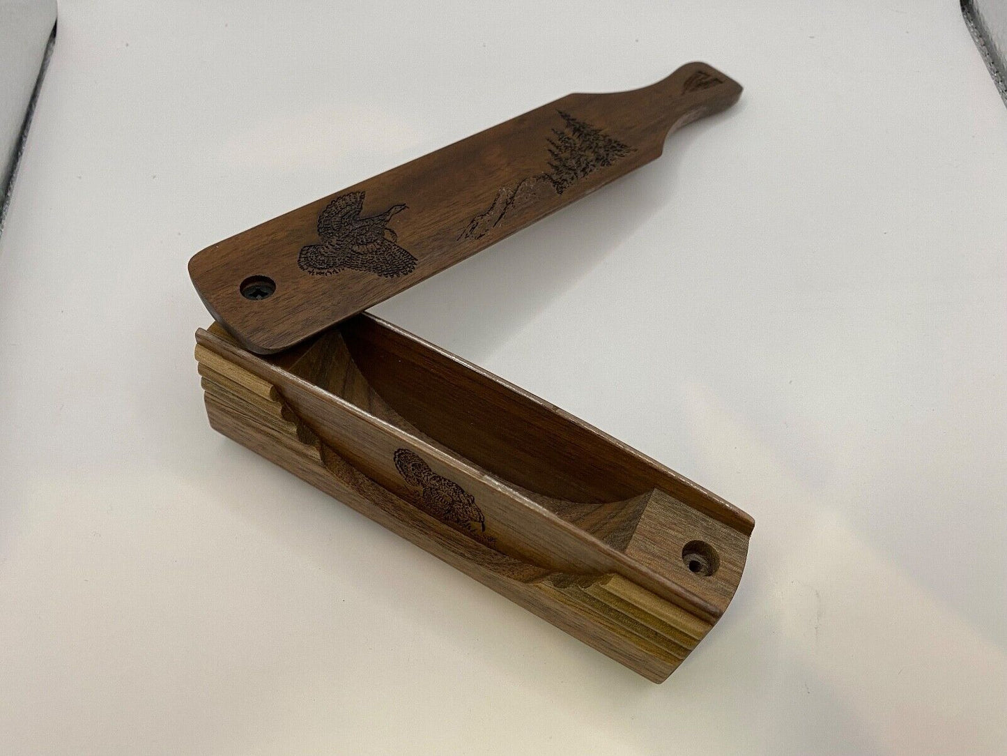 Genuinely Amish Crafted "Half Moon" Turkey Box Call