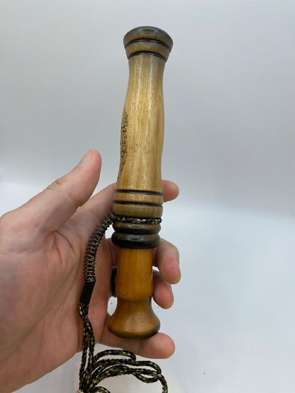 Genuinely Amish Crafted Goose Call with Lanyard - Honker