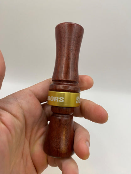 Wooden Amish Crafted Son Rize Duck Call - Big, Full Sound - New, Unused!