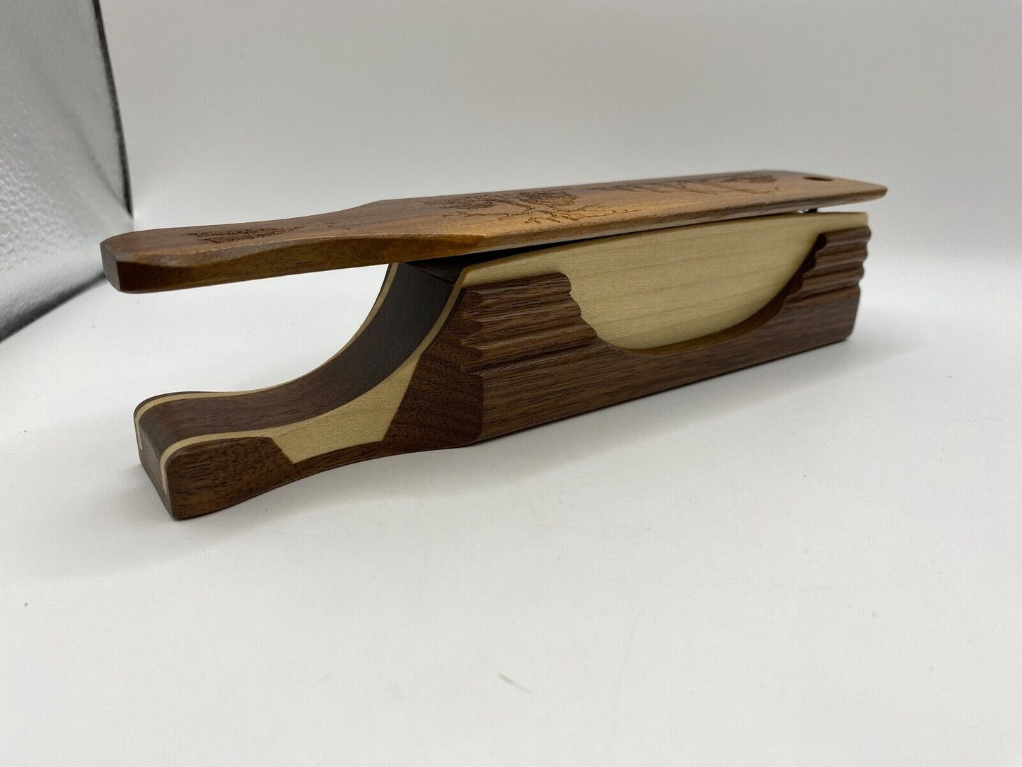 Genuinely Amish Crafted "Handle Half Moon" Turkey Box Call