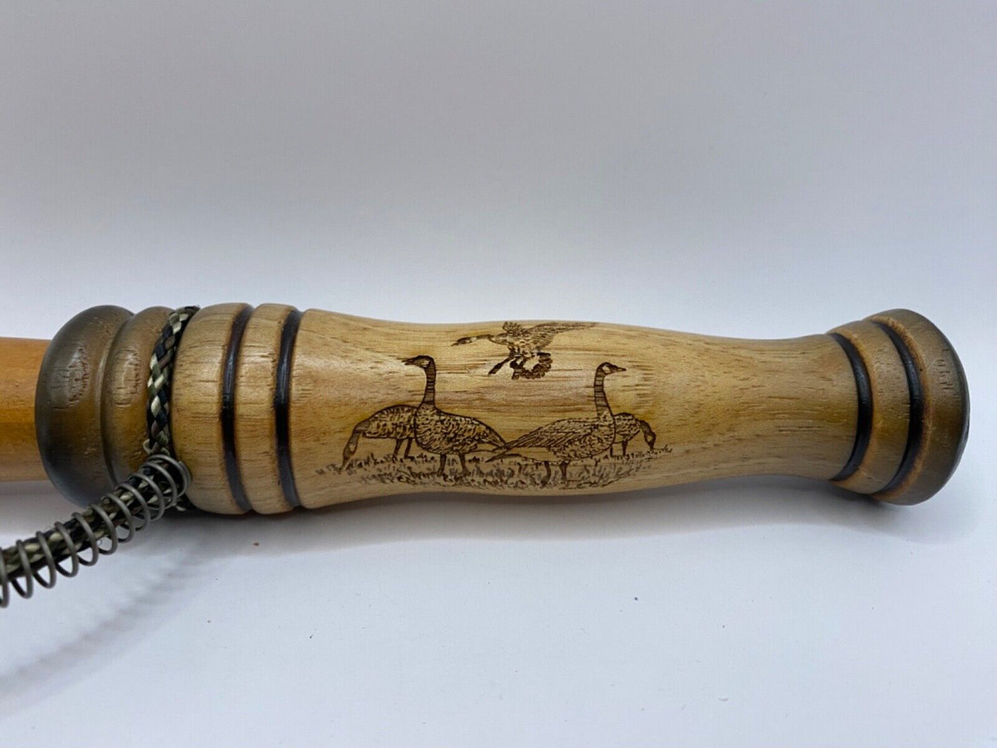 Genuinely Amish Crafted Goose Call with Lanyard - Honker