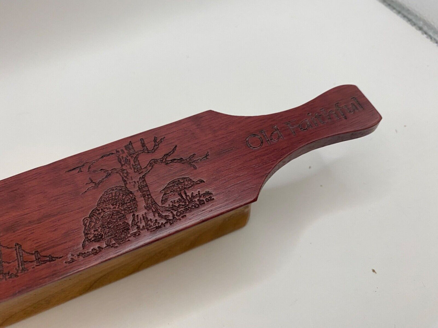 Genuinely Amish Crafted "Old Faithful" Turkey Box Call