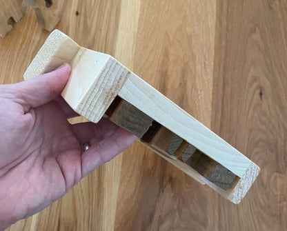 Amish Crafted Wooden Nativity Manger Scene Set, 14 Pieces, Decorative and Fun!