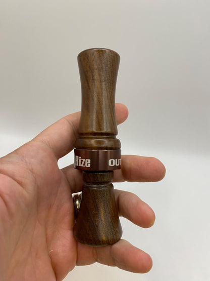 Wooden Amish Crafted Son Rize Duck Call - Big, Full Sound - New, Unused!