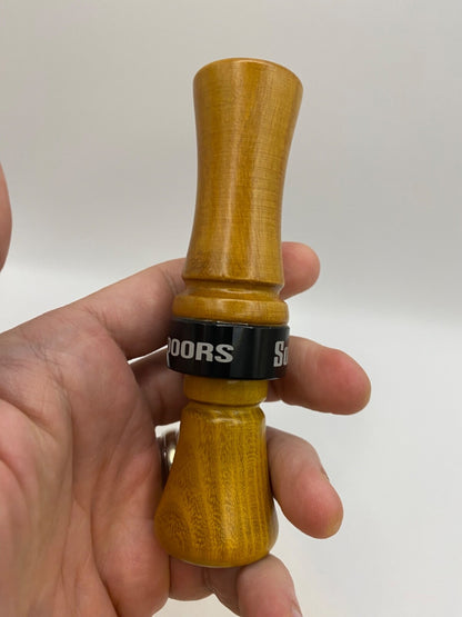 Wooden Amish Crafted Son Rize Duck Call - Big, Full Sound - New, Unused!