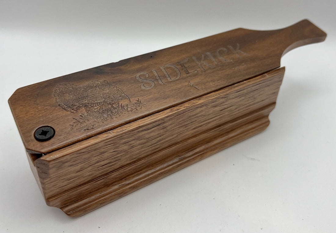 Wooden Amish Crafted "Side Kick" Limited Edition 2022 Turkey Box Call - New!