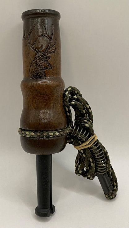 Genuinely Amish Crafted Female Elk Cow Call with Lanyard