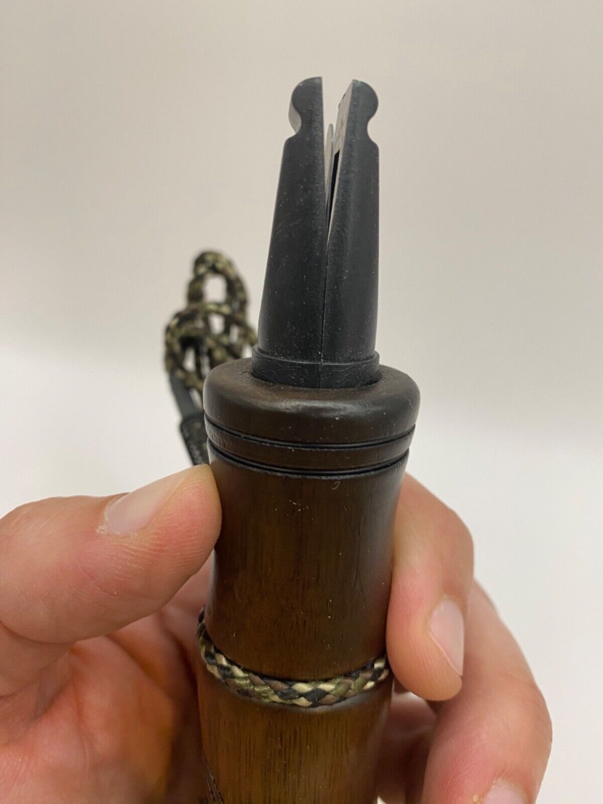 Wooden Amish Crafted Son Rize Crow Call - Big, Full Sound