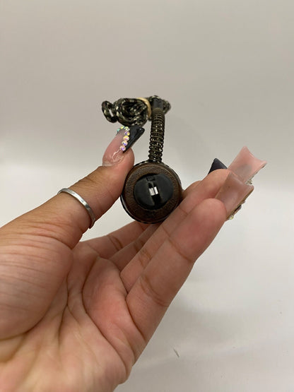 Genuinely Amish Crafted Female Elk Cow Call with Lanyard - New, Unused! Wooden!